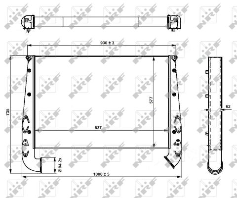 Intercooler NRF 309191