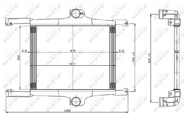 Intercooler NRF 309272