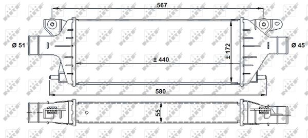 Intercooler NRF 30927