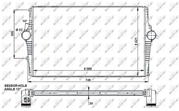 Intercooler NRF 30931