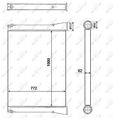 Intercooler NRF 309357