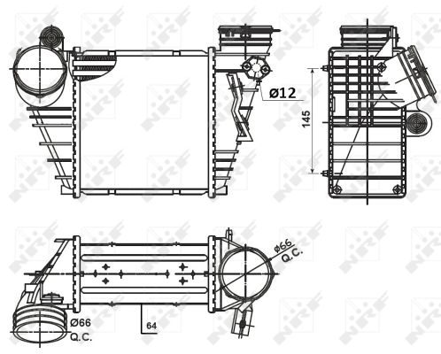 Intercooler NRF 30936