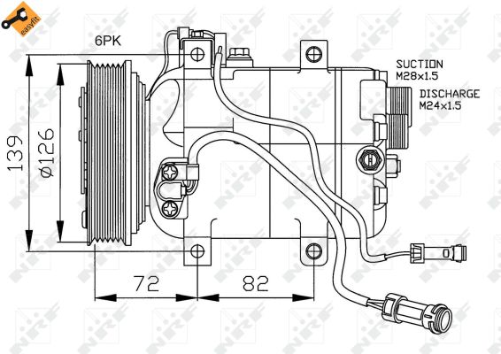 Compresor NRF 32027