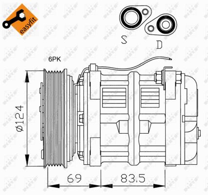 Compresor NRF 32038