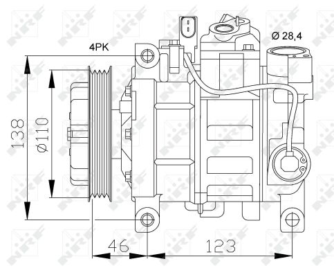 Compresor NRF 32105