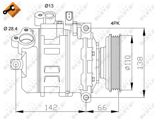 Compresor NRF 32106