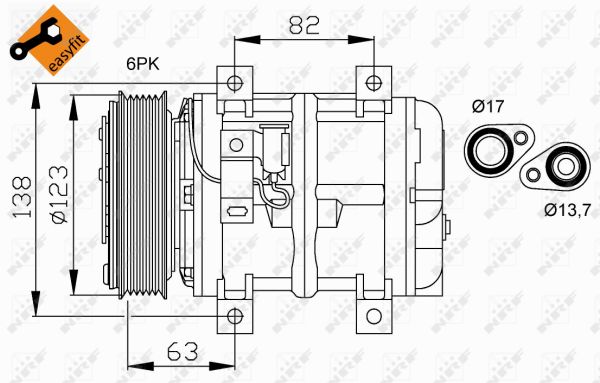 Compresor NRF 32112