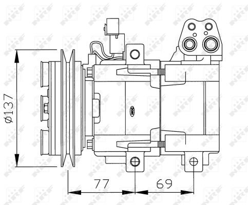 Compresor NRF 32115G