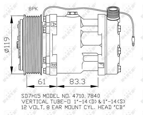 Compresor NRF 32132