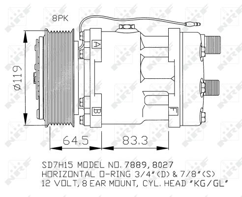 Compresor NRF 32133