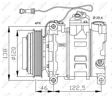 Compresor NRF 32167G