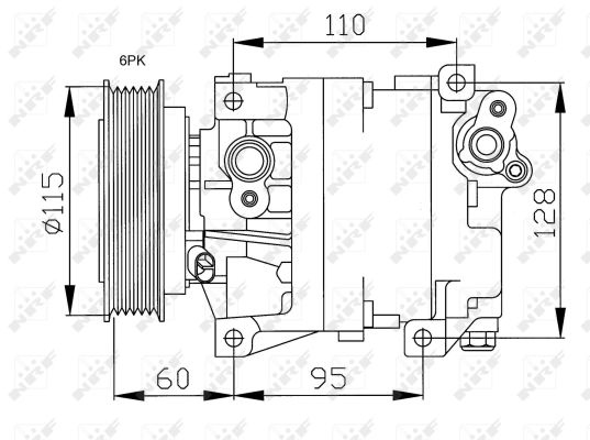 Compresor NRF 32169G