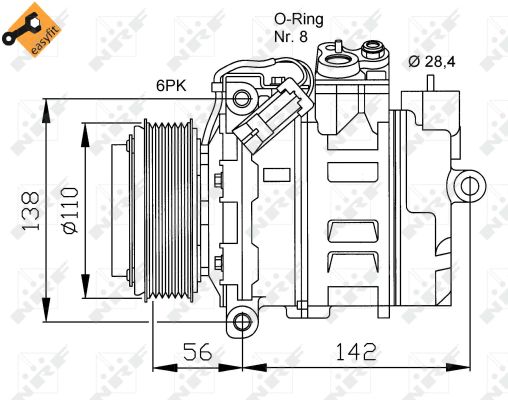 Compresor NRF 32178