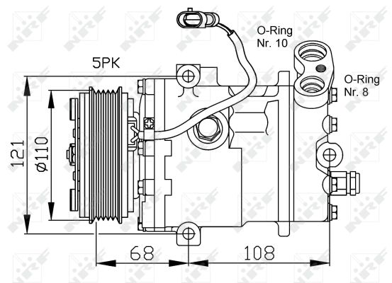 Compresor NRF 32197