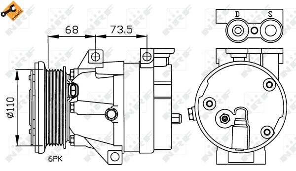 Compresor NRF 32201