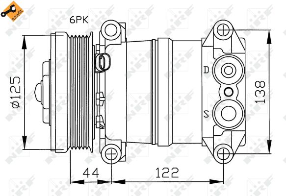 Compresor NRF 32202