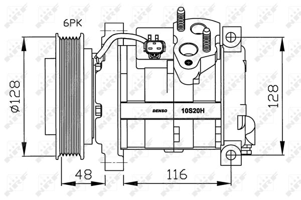 Compresor NRF 32203G