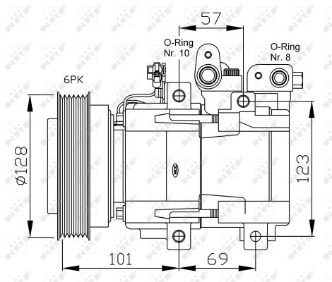 Compresor NRF 32204G