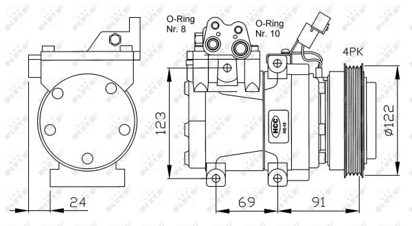 Compresor NRF 32205G