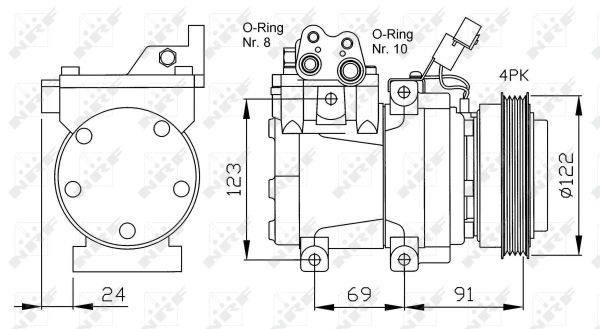 Compresor NRF 32205