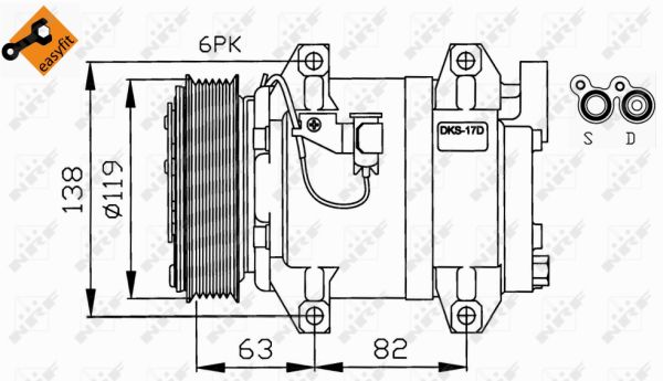 Compresor NRF 32211G