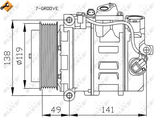 Compresor NRF 32215