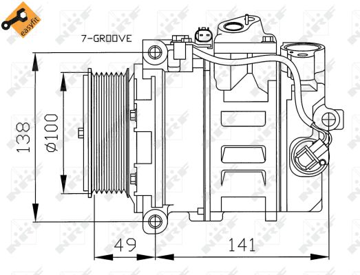 Compresor NRF 32216