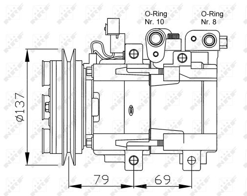 Compresor NRF 32223G