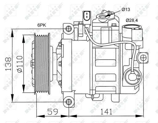 Compresor NRF 32229