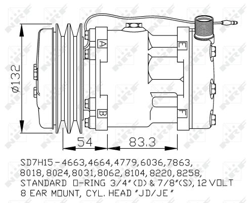 Compresor NRF 32238