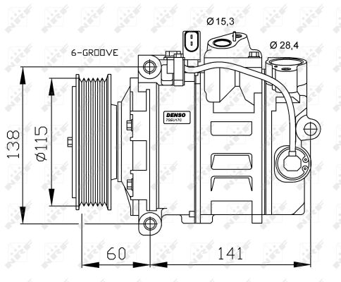 Compresor NRF 32262G