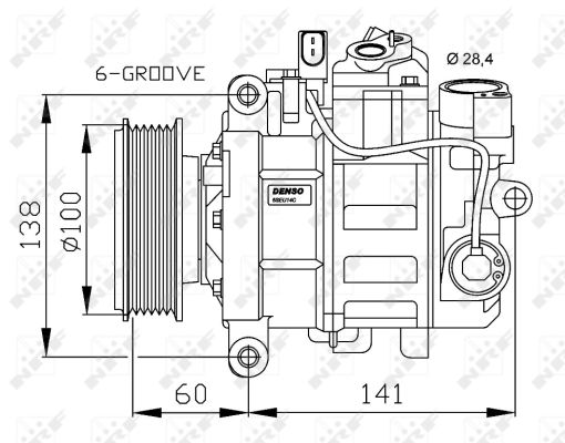 Compresor NRF 32263G