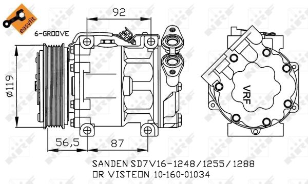 Compresor NRF 32271G