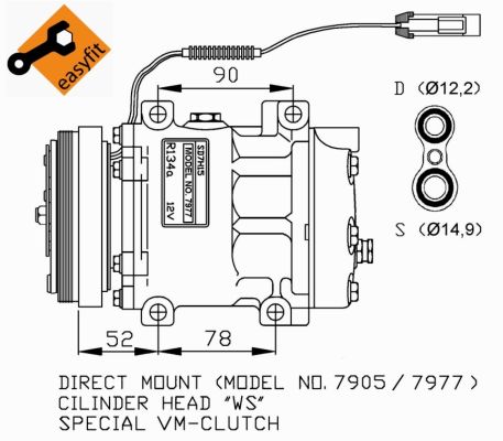 Compresor NRF 32272G