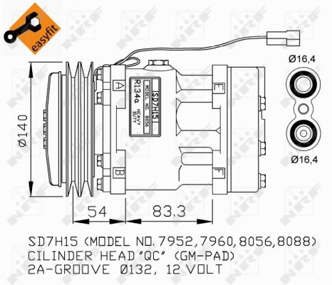 Compresor NRF 32274G