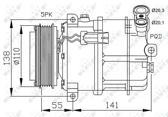 Compresor NRF 32312