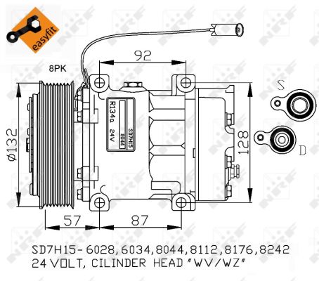 Compresor NRF 32412G