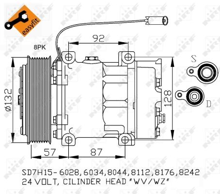 Compresor NRF 32412