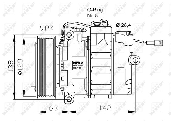 Compresor NRF 32413G