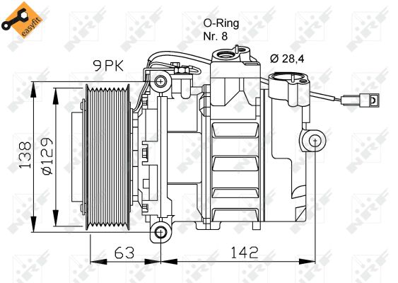 Compresor NRF 32413