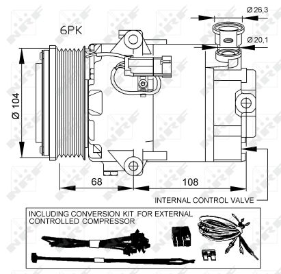 Compresor NRF 32428