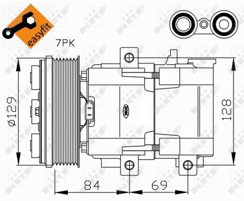 Compresor NRF 32447G