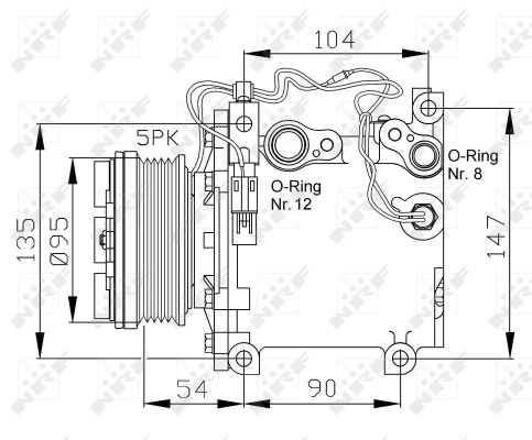 Compresor NRF 32455