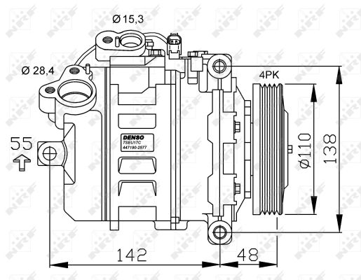 Compresor NRF 32531G