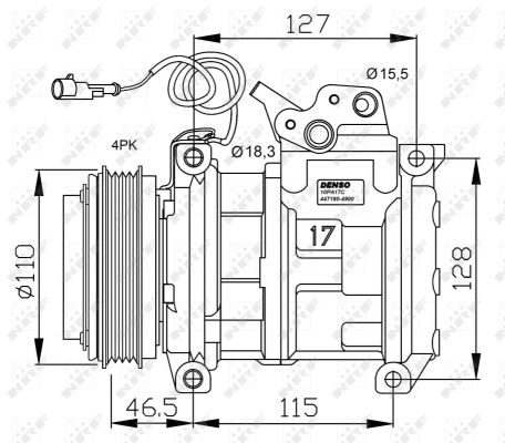 Compresor NRF 32552G