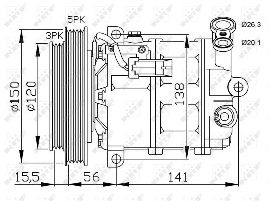 Compresor NRF 32673G