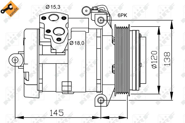 Compresor NRF 32698