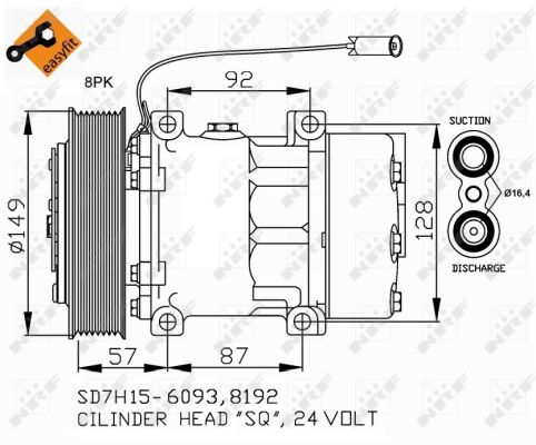 Compresor NRF 32699