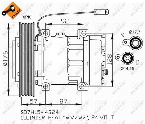 Compresor NRF 32700