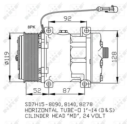 Compresor NRF 32702